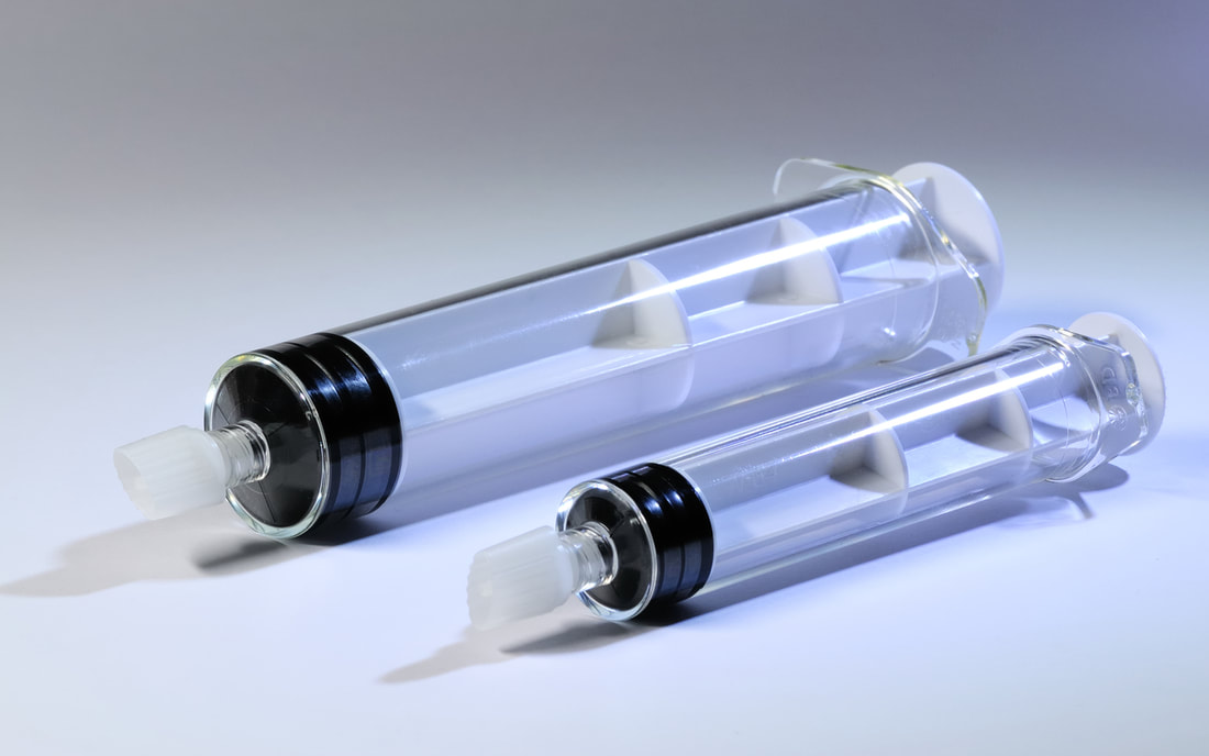 Prefilled Syringes; used to offer greater patient safety by decreasing the strength for the inadvertent needle sticks and exposure to toxic commodities